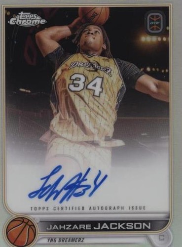2022-23 Topps Chrome OTE Overtime Elite - Jahzare Jackson #CA-JJ1