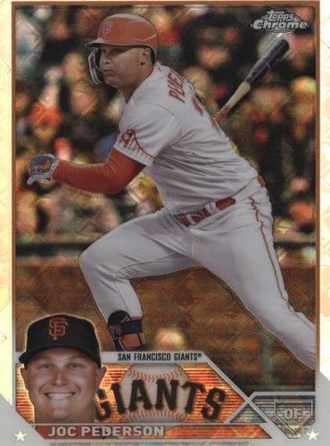 2023 Topps Chrome Logofractor Edition - Joc Pederson #31