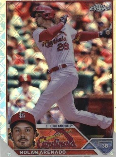 2023 Topps Chrome Logofractor Edition - Nolan Arenado #115