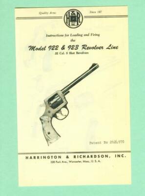 HWISTORY: REVOLVER 特典付き H&R 22 Special Revolver | EveryGunPart.com