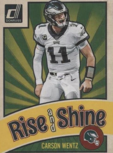 2020 Panini Donruss Carson Wentz #34