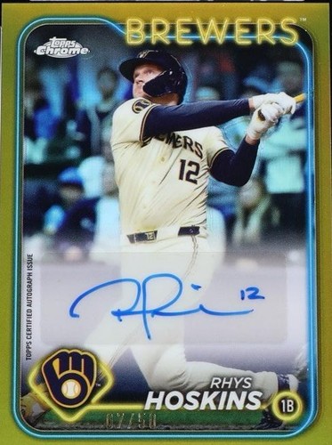 2024 Topps Chrome Update Series - Rhys Hoskins #AC-RH