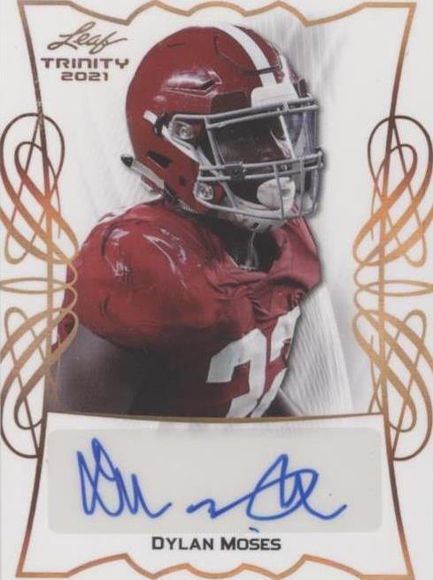 2021 Leaf Trinity Dylan Moses #TPA-DM1