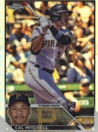 2023 Topps Chrome Logofractor Edition - Cal Mitchell #108