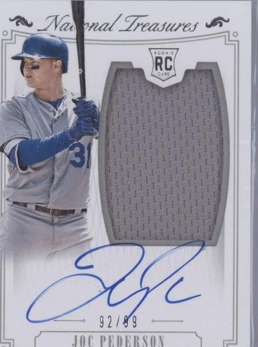 2015 Panini National Treasures - Joc Pederson #187