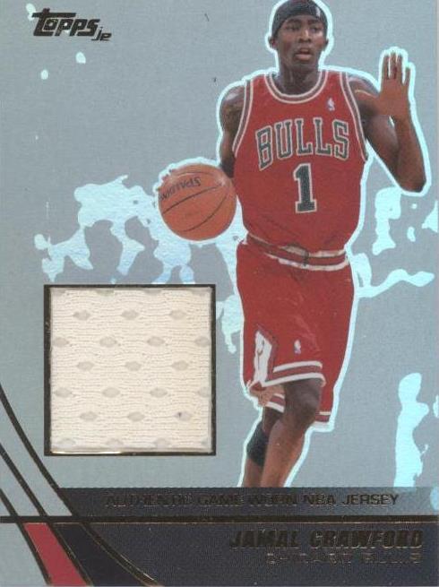2003-04 Topps Jersey Edition - Jamal Crawford #JEJC