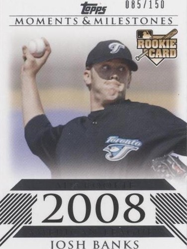 2008 Topps Moments & Milestones - Josh Banks #177