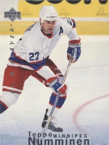1995-96 Upper Deck Be a Player - Teppo Numminen #68