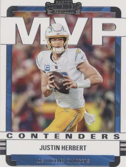 2022 Panini Contenders Justin Herbert #MVP-JHE