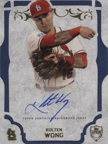 2015 Topps Supreme - Kolten Wong #SA-KW
