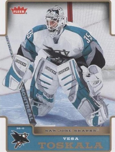 2006-07 Fleer - Vesa Toskala #162