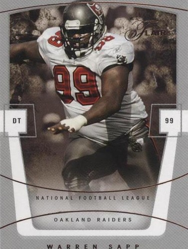 2004 Flair Warren Sapp #11