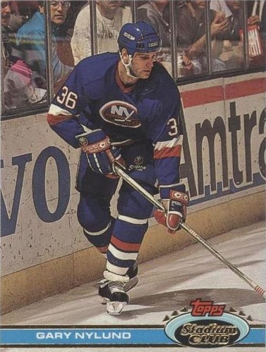1991-92 Topps Stadium Club - Gary Nylund #163