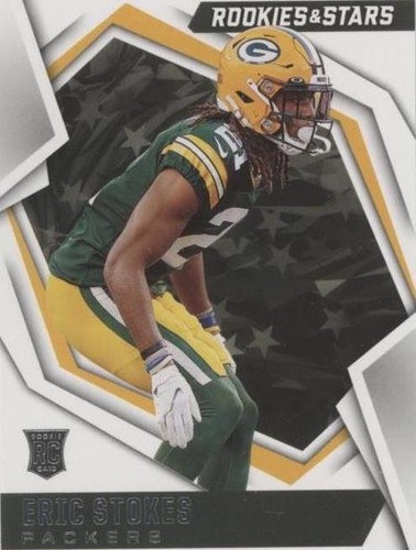 2021 Panini Select Eric Stokes 229/249 Rookie Concourse Tri