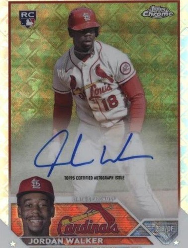 2023 Topps Chrome Logofractor Edition - Jordan Walker #RCA-JW