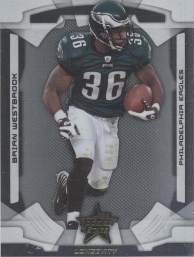 2008 Leaf Rookies & Stars Longevity Brian Westbrook #73