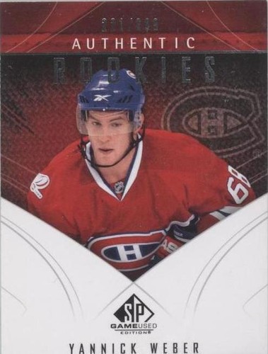 2009-10 SP Game Used Edition - Yannick Weber #101