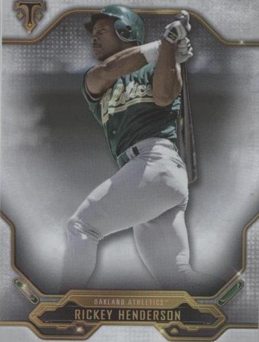 2020 Topps Triple Threads - Rickey Henderson #66