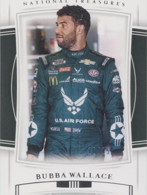 2020 Panini National Treasures - Bubba Wallace #20