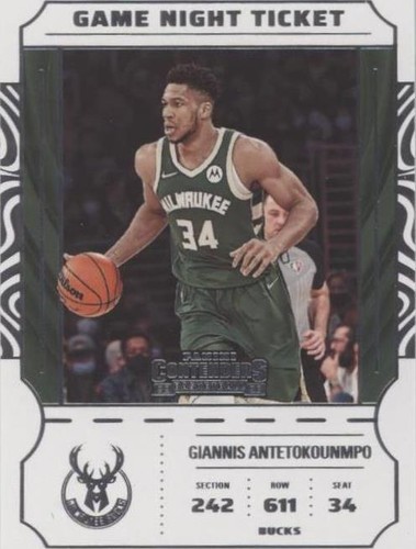 2022-23 Panini Contenders - Giannis Antetokounmpo #23