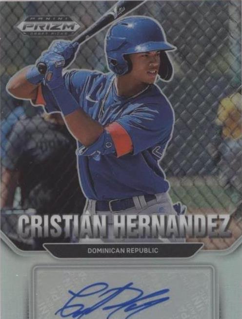 2022 Panini Prizm Draft Picks - Cristian Hernandez #AU-HE