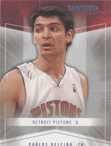 2004-05 Skybox Autographics - Carlos Delfino #99