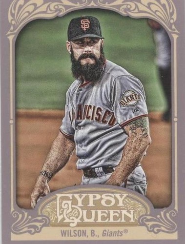 2012 Topps Gypsy Queen - Brian Wilson #26