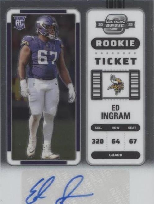 2022 Panini Contenders Optic Ed Ingram #163