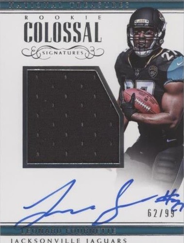 2017 Panini National Treasures Leonard Fournette #RCS-LF
