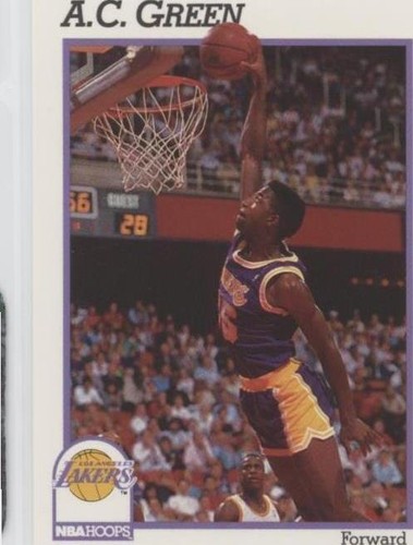 1991-92 NBA Hoops - A.C. Green #100