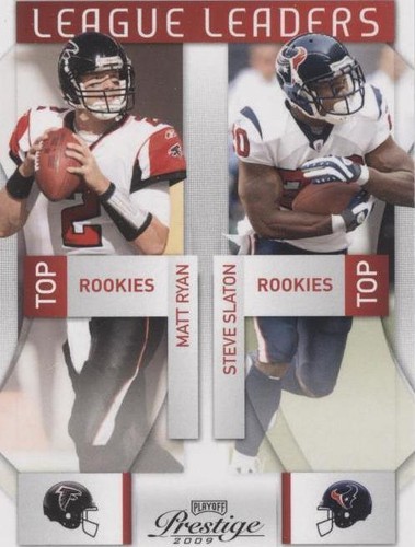 2009 Playoff Prestige Eddie Royal Matt Forte Matt Ryan #25
