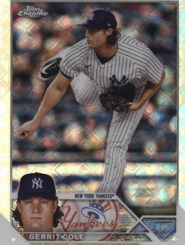 2023 Topps Chrome Logofractor Edition - Gerrit Cole #213