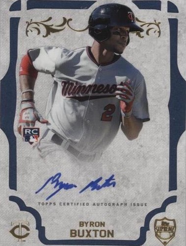 2015 Topps Supreme - Byron Buxton #SA-BB