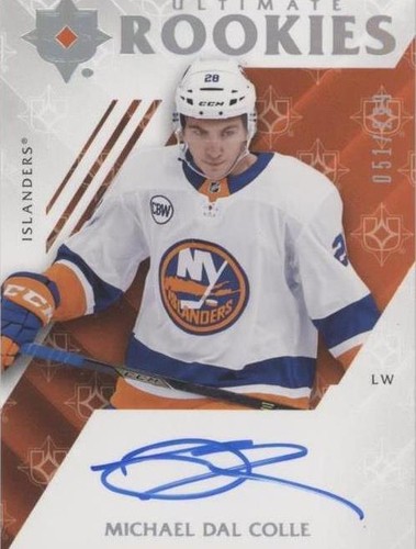 2018-19 Upper Deck Ultimate Collection - Michael Dal Colle #81