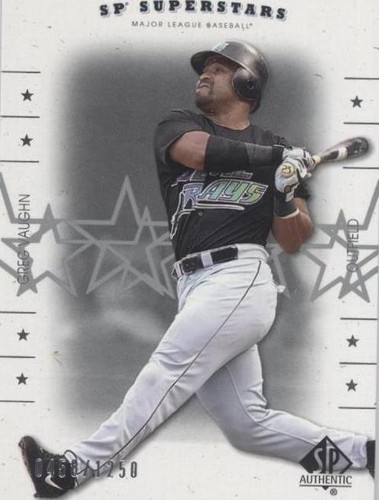2001 SP Authentic - Greg Vaughn #160