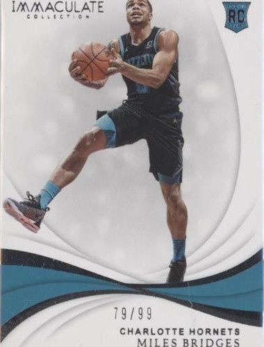 2018-19 Panini Immaculate Collection - Miles Bridges #88