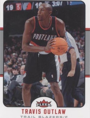2006-07 Fleer - Travis Outlaw #161