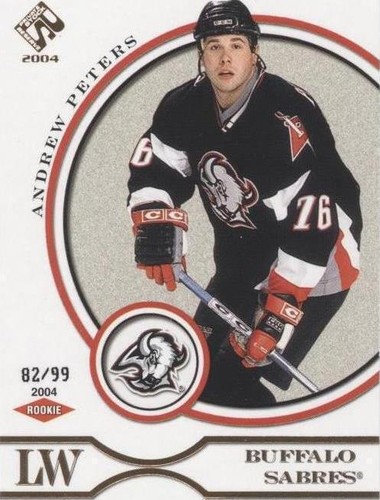 2003-04 Pacific Private Stock Reserve - Andrew Peters #106