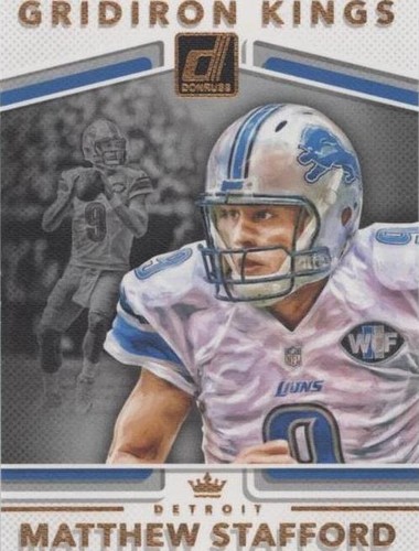 2017 Panini Donruss Matthew Stafford #16