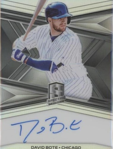 2019 Panini Chronicles - David Bote #SS-DB