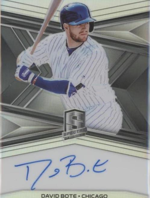 2019 Panini Chronicles - David Bote #SS-DB