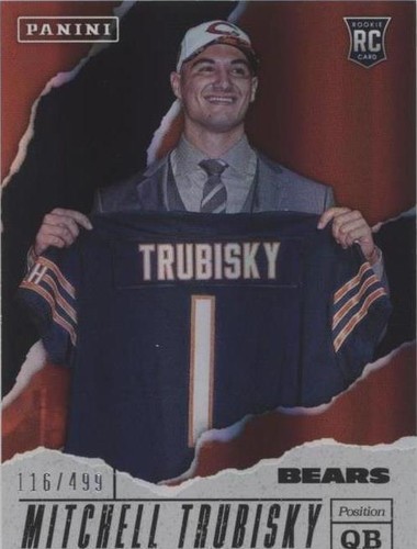 2017 Panini Father's Day Mitchell Trubisky #45