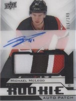2018-19 Upper Deck Premier - Michael McLeod #AR-MM