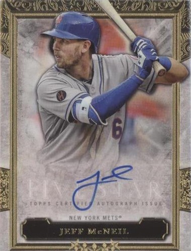 2020 Topps Five Star - Jeff McNeil #FSA-JM