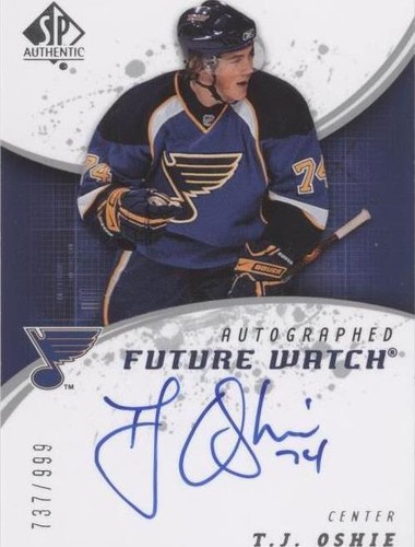 2008-09 SP Authentic - T.J. Oshie #243