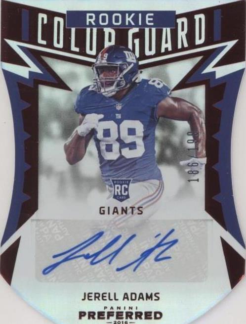 2016 Panini Preferred Jerell Adams #265