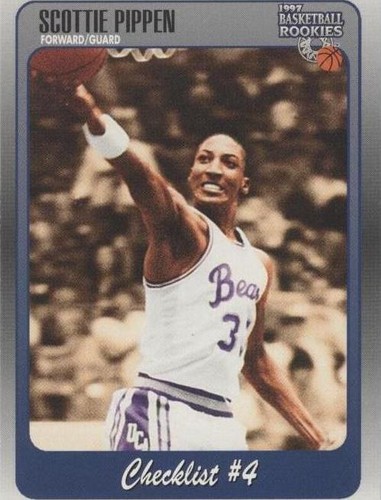 1997 Score Board Rookies - Scottie Pippen #100