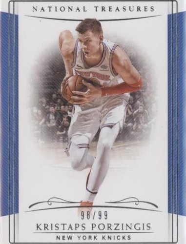 2018-19 Panini National Treasures - Kristaps Porzingis #21