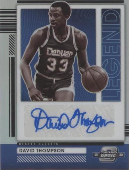 2021-22 Panini Contenders Optic - David Thompson #LCA-DTH