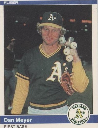 1984 Fleer - Dan Meyer #455